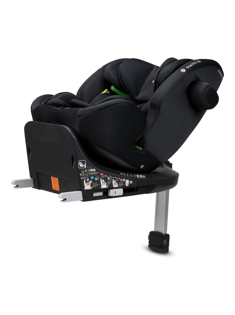 Cadeira auto bebé/criança one360 sl i-size 40-150 cm Preto Preto - Kiabi