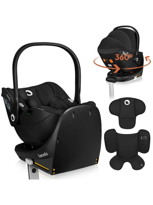 Cadeira Auto com Base 360° LIONELO Moxie i-Size Set - ISOFIX - Bambu - 40-87 cm - Kiabi