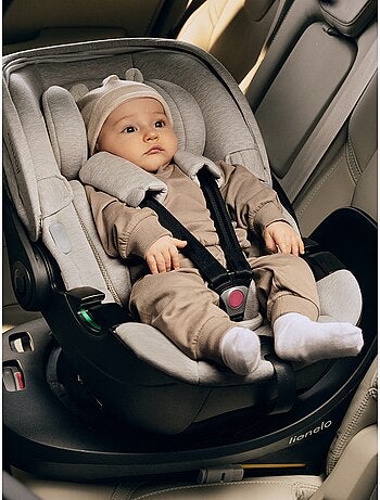 Cadeira Auto com Base 360° LIONELO Moxie i-Size Set - ISOFIX - Bambu - 40-87 cm