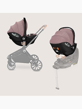 Cadeira Auto com Base 360° LIONELO Moxie i-Size Set - ISOFIX - Bambu - 40-87 cm