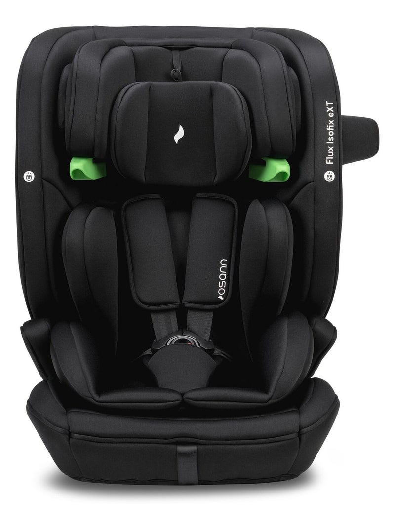 Cadeira auto criança flux isofix ext i-size 76-150 cm Preto Preto - Kiabi