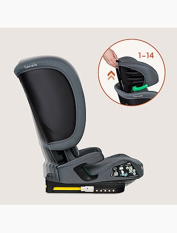 Cadeira Auto Dobrável LIONELO Orin i-Size - ISOFIX - 100-150 cm - Ligeira