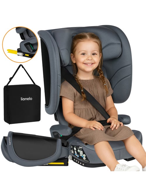 Cadeira Auto Dobrável LIONELO Orin i-Size - ISOFIX - 100-150 cm - Ligeira - Kiabi Cadeira Auto Dobrável LIONELO Orin i-Size - ISOFIX - 100-150 cm - Ligeira - Kiabi