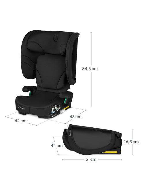 Cadeira Auto Dobrável LIONELO Orin i-Size - ISOFIX - 100-150 cm - Ligeira - Kiabi Cadeira Auto Dobrável LIONELO Orin i-Size - ISOFIX - 100-150 cm - Ligeira - Kiabi
