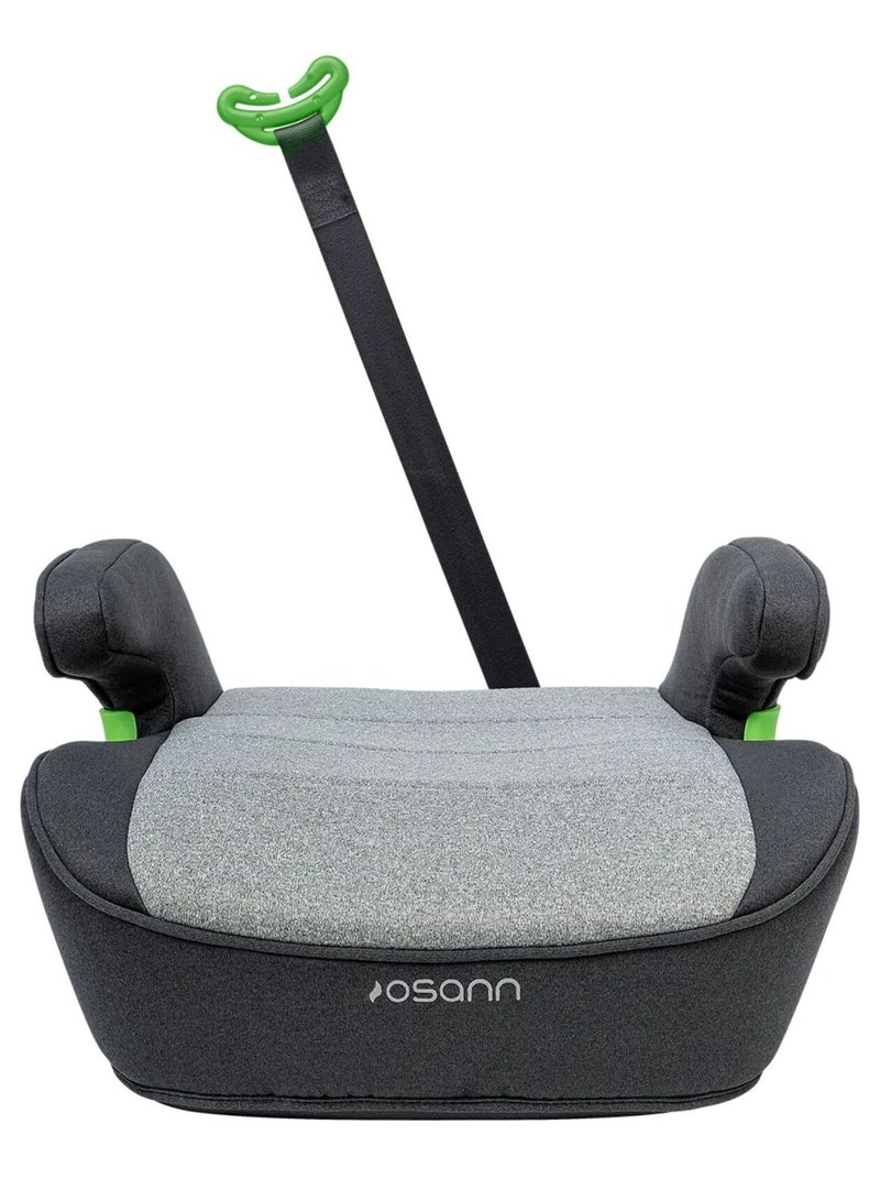 Cadeira auto elevatória lux isofix i-size 126-150 cm Cinza-preto - Kiabi