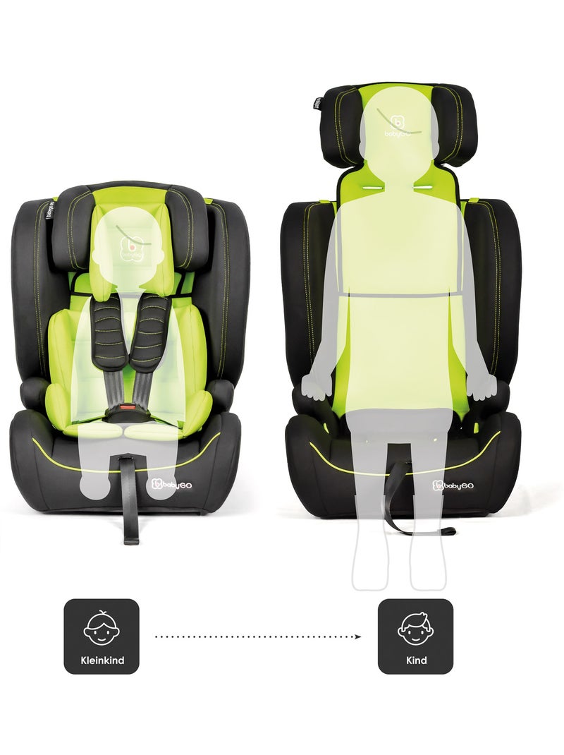 Cadeira auto FreeMove i-Size - BabyGO Verde - Kiabi