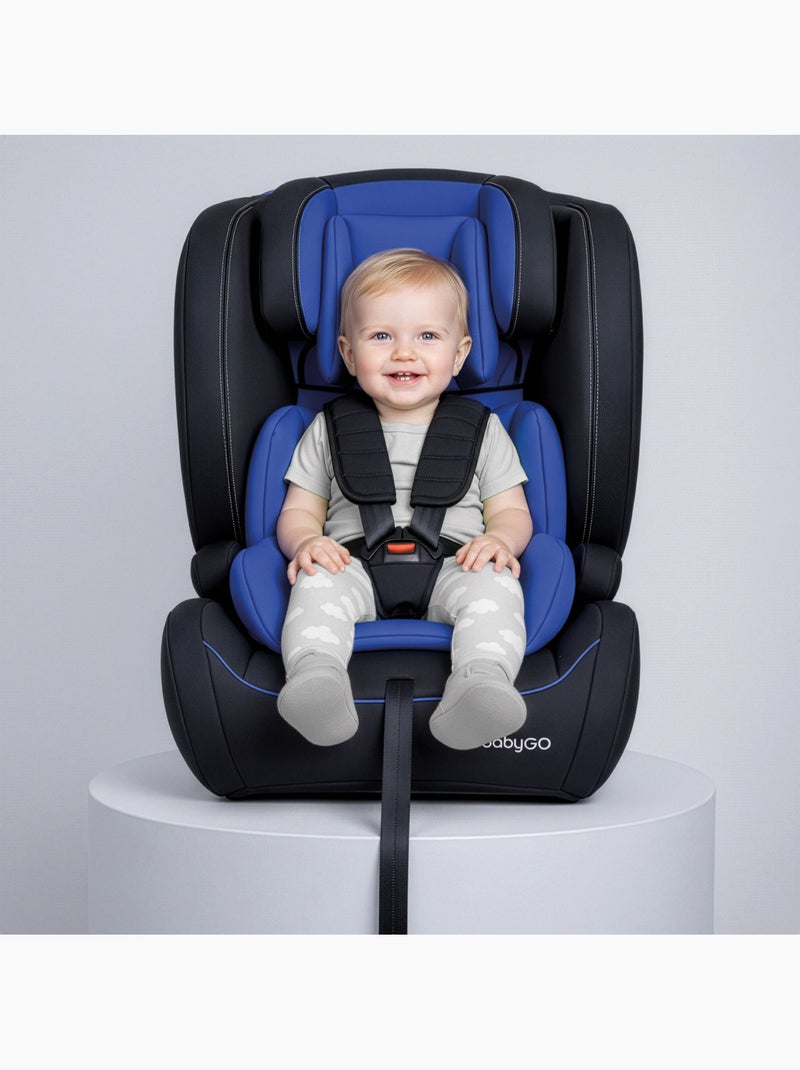 Cadeira auto FreeMove i-Size – BabyGO Azul - Kiabi