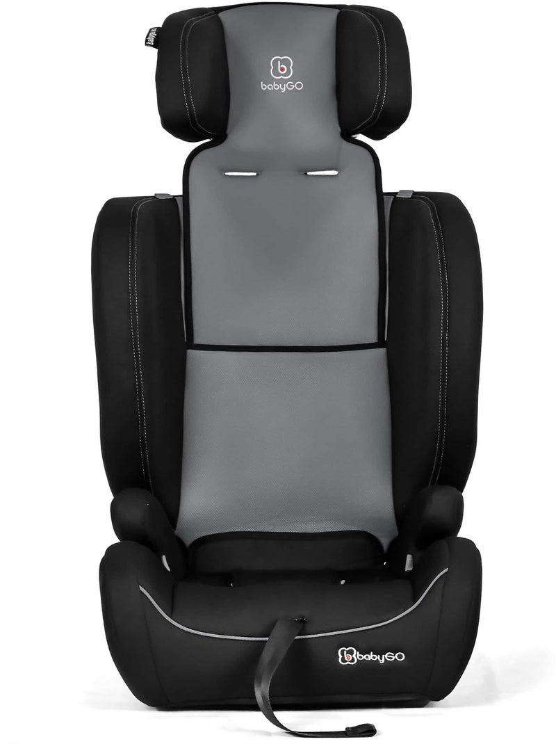 Cadeira auto FreeMove i-Size – BabyGO Cinza - Kiabi