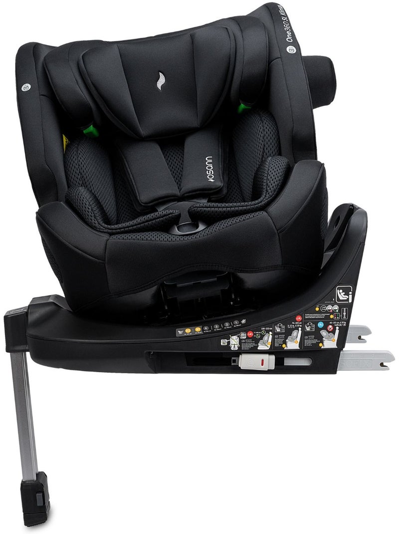 Cadeira auto infantil one360 sl klimax isofix i-size para bebês e crianças - 40-150 cm - preta Preto Preto - Kiabi