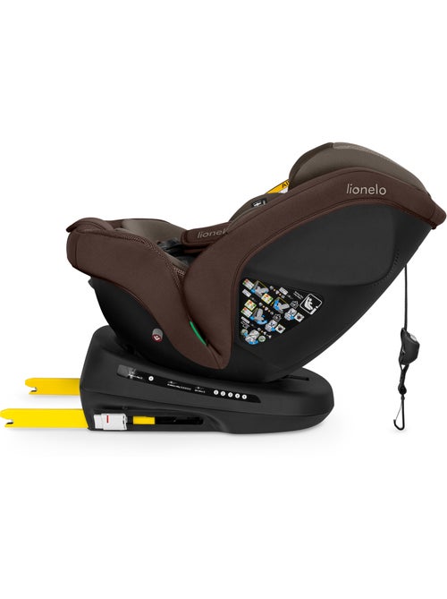 Cadeira Auto LIONELO Bastiaan Plus i-Size - Rotativa 360° - 40-150 cm - ISOFIX - Kiabi Cadeira Auto LIONELO Bastiaan Plus i-Size - Rotativa 360° - 40-150 cm - ISOFIX - Kiabi