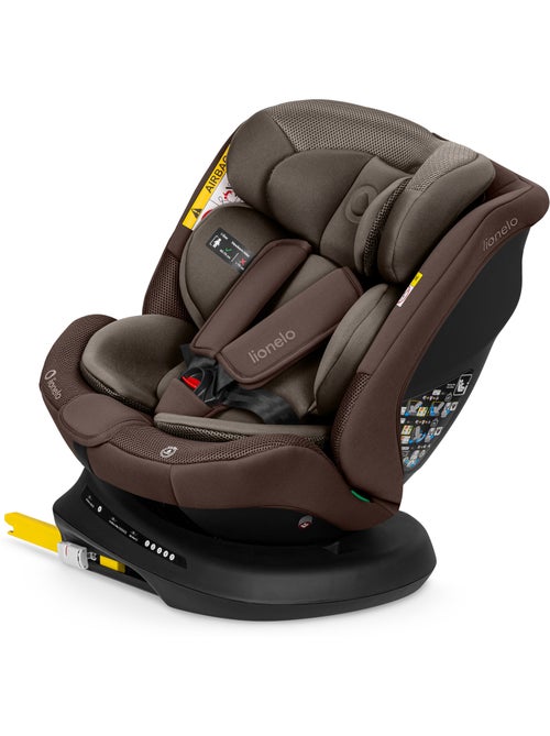 Cadeira Auto LIONELO Bastiaan Plus i-Size - Rotativa 360° - 40-150 cm - ISOFIX - Kiabi Cadeira Auto LIONELO Bastiaan Plus i-Size - Rotativa 360° - 40-150 cm - ISOFIX - Kiabi