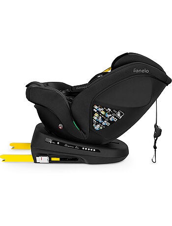 Cadeira Auto LIONELO Bastiaan Plus i-Size - Rotativa 360° - 40-150 cm - ISOFIX