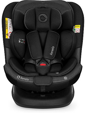 Cadeira Auto LIONELO Bastiaan Plus i-Size - Rotativa 360° - 40-150 cm - ISOFIX