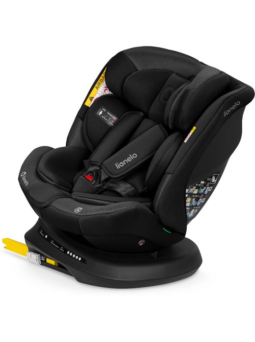 Cadeira Auto LIONELO Bastiaan Plus i-Size - Rotativa 360° - 40-150 cm - ISOFIX - Kiabi Cadeira Auto LIONELO Bastiaan Plus i-Size - Rotativa 360° - 40-150 cm - ISOFIX - Kiabi