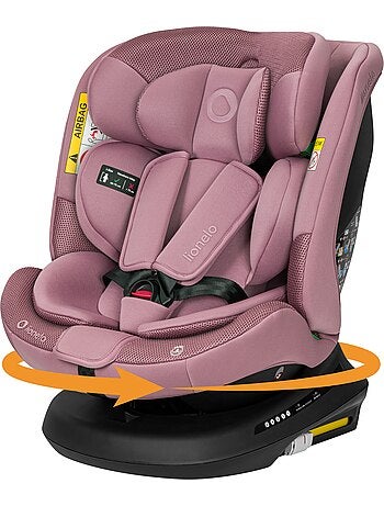 Cadeira Auto LIONELO Bastiaan Plus i-Size - Rotativa 360° - 40-150 cm - ISOFIX