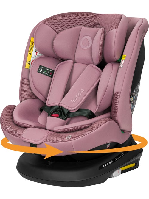 Cadeira Auto LIONELO Bastiaan Plus i-Size - Rotativa 360° - 40-150 cm - ISOFIX - Kiabi Cadeira Auto LIONELO Bastiaan Plus i-Size - Rotativa 360° - 40-150 cm - ISOFIX - Kiabi