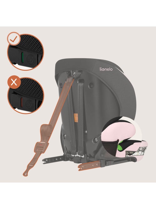 Cadeira Auto LIONELO Levi Fix i-Size - ISOFIX - 76-150 cm - Grupo 1/2/3 - Kiabi Cadeira Auto LIONELO Levi Fix i-Size - ISOFIX - 76-150 cm - Grupo 1/2/3 - Kiabi