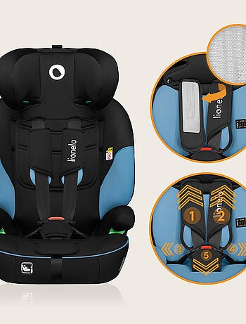 Cadeira Auto LIONELO Levi i-Size - 76-150 cm - Grupo 1/2/3