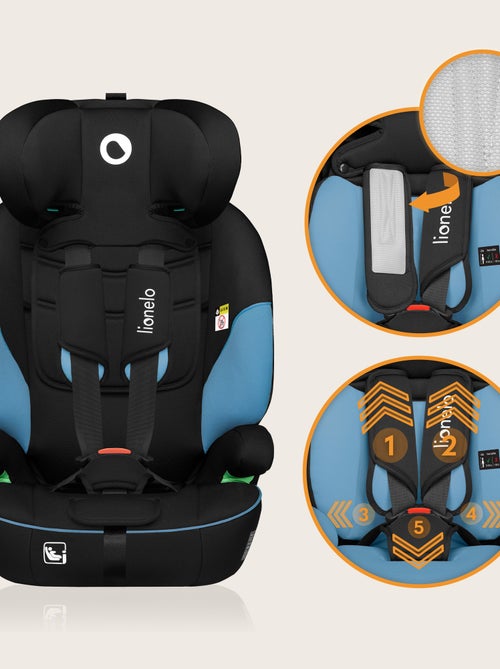 Cadeira Auto LIONELO Levi i-Size - 76-150 cm - Grupo 1/2/3 - Kiabi Cadeira Auto LIONELO Levi i-Size - 76-150 cm - Grupo 1/2/3 - Kiabi