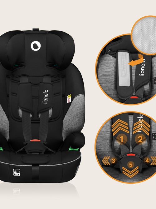 Cadeira Auto LIONELO Levi i-Size - 76-150 cm - Grupo 1/2/3 - Kiabi Cadeira Auto LIONELO Levi i-Size - 76-150 cm - Grupo 1/2/3 - Kiabi
