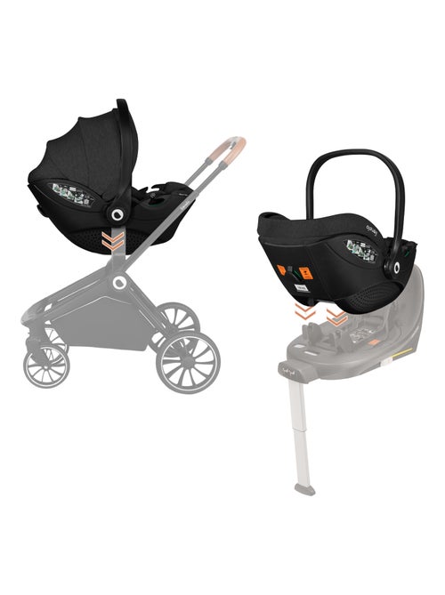 Cadeira Auto LIONELO Moxie i-Size - Tecido de Bambu - 40-87 cm - Leve - Kiabi