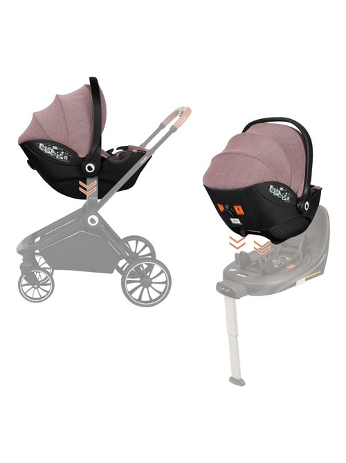 Cadeira Auto LIONELO Moxie i-Size - Tecido de Bambu - 40-87 cm - Leve - Kiabi