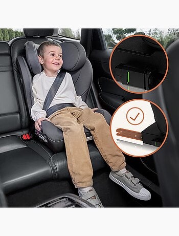 Cadeira Auto LIONELO Neal i-Size - ISOFIX - Assento Largo - Porta-Copos - Reclinável - 100-150 cm
