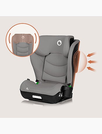 Cadeira Auto LIONELO Neal i-Size - ISOFIX - Assento Largo - Porta-Copos - Reclinável - 100-150 cm