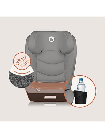 Cadeira Auto LIONELO Neal i-Size - ISOFIX - Assento Largo - Porta-Copos - Reclinável - 100-150 cm