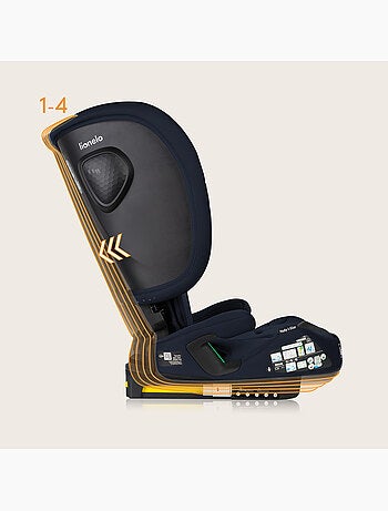 Cadeira Auto LIONELO Nelly i-Size - ISOFIX - Dobrável - TopTether - 76-150 cm