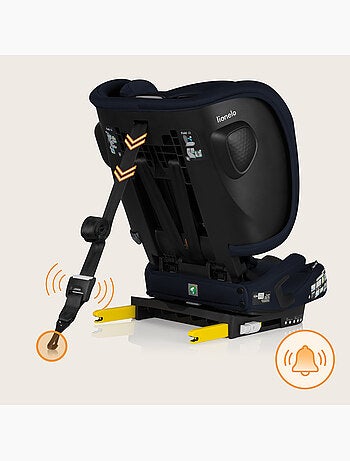 Cadeira Auto LIONELO Nelly i-Size - ISOFIX - Dobrável - TopTether - 76-150 cm