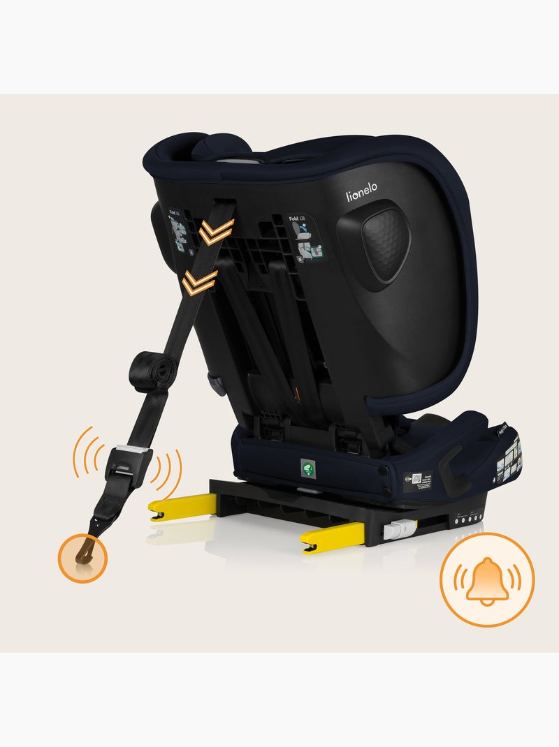 Cadeira Auto LIONELO Nelly i-Size - ISOFIX - Dobrável - TopTether - 76-150 cm Azul - Kiabi
