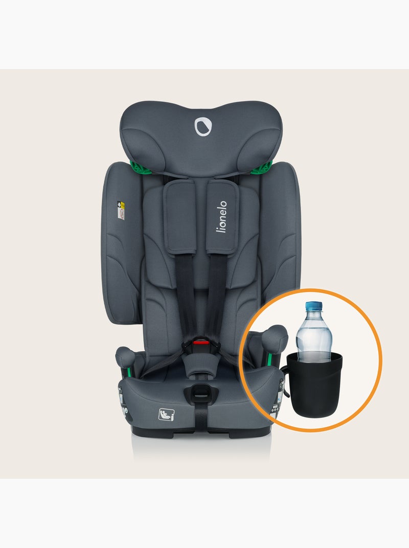 Cadeira Auto LIONELO Nelly i-Size - ISOFIX - Dobrável - TopTether - 76-150 cm Cinza - Kiabi