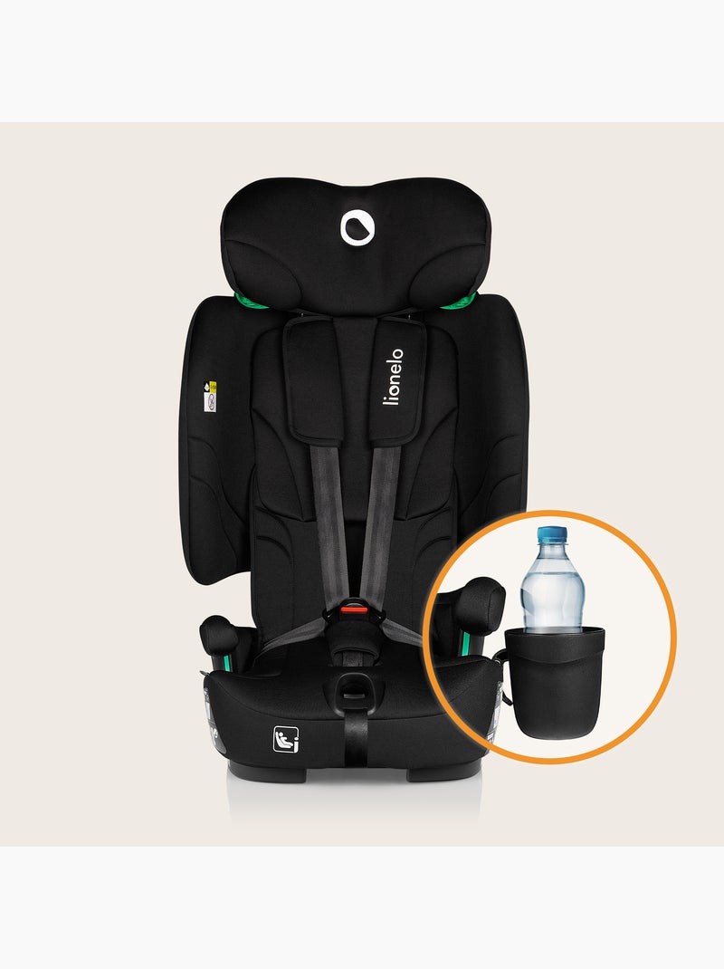 Cadeira Auto LIONELO Nelly i-Size - ISOFIX - Dobrável - TopTether - 76-150 cm Preto - Kiabi
