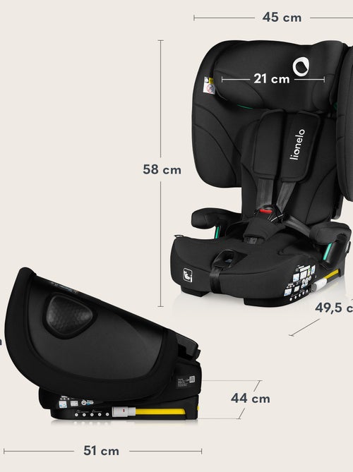 Cadeira Auto LIONELO Nelly i-Size - ISOFIX - Dobrável - TopTether - 76-150 cm - Kiabi