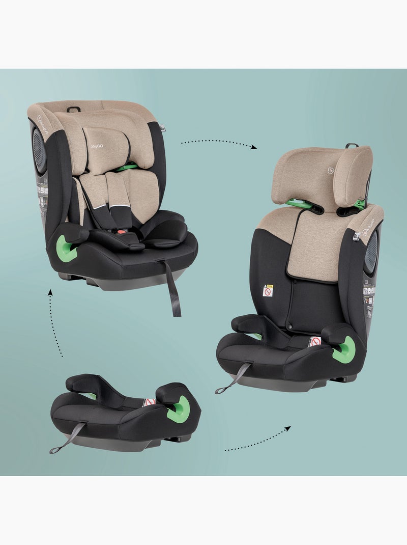 Cadeira auto lumo - babygo Bege - Kiabi