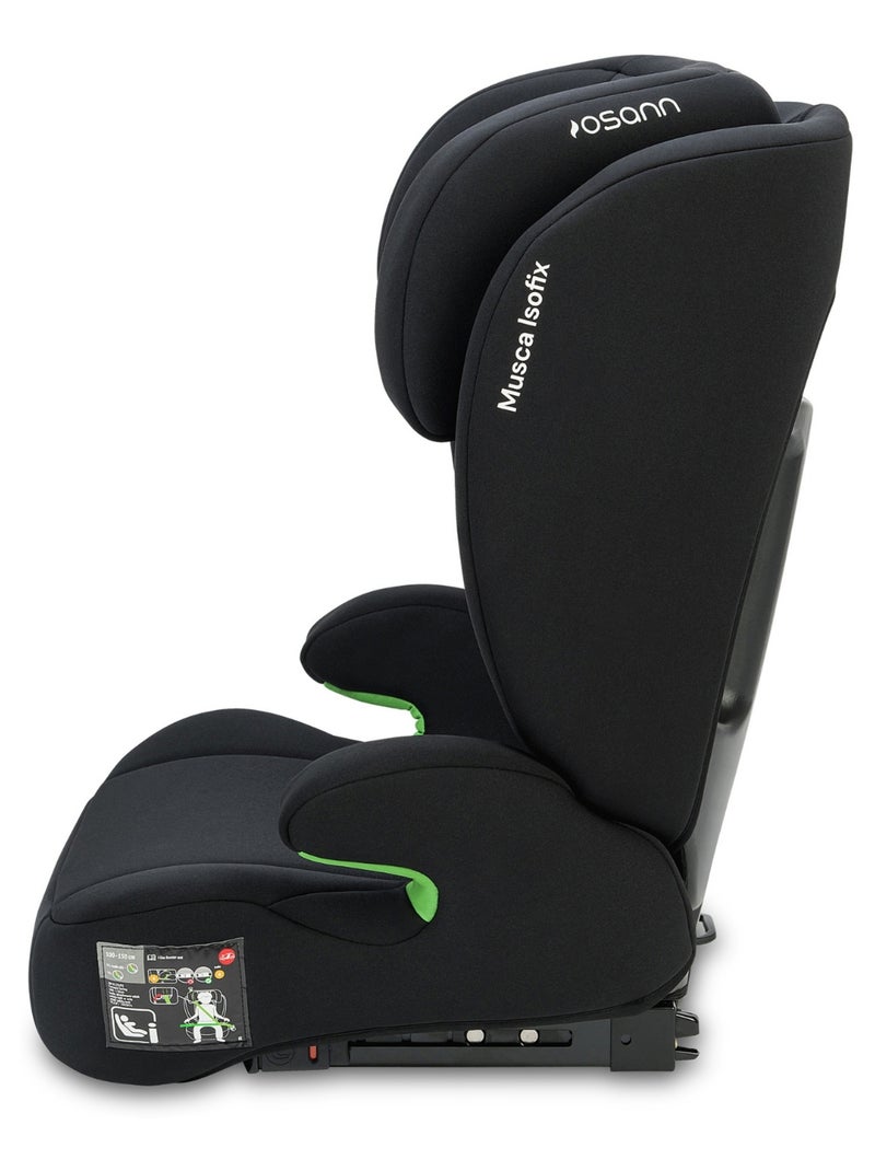 Cadeira auto musca isofix i-size 100-150 cm Preto Preto - Kiabi
