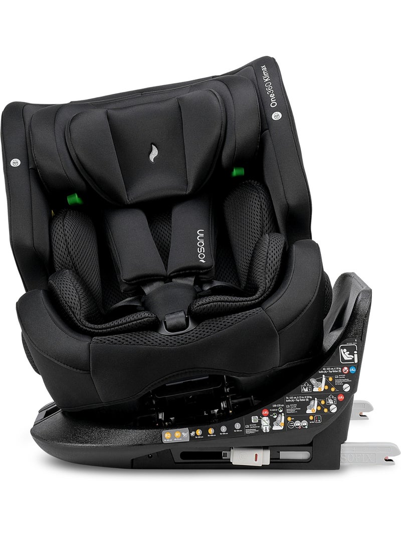 Cadeira auto one360 klimax isofix i-size para bebé/criança - 40-150 cm Preto Preto - Kiabi
