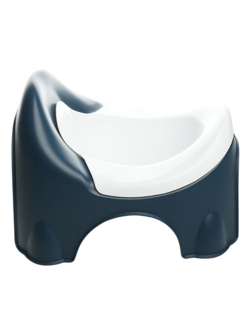 Cadeira de bacio ergonómica com taça amovível thermobaby ideo 18m Azul-noite - Kiabi
