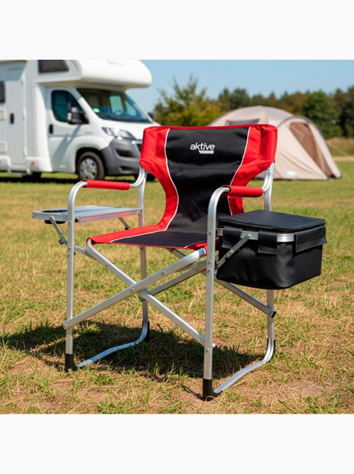 Cadeira de camping diretor com mesa e bolsa térmica aktive - Kiabi Cadeira de camping diretor com mesa e bolsa térmica aktive - Kiabi