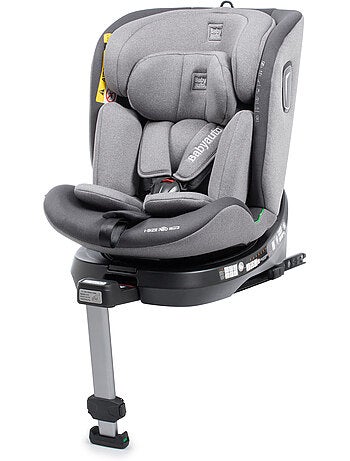 Cadeira de carro Aitana Ifix giratória com pé de apoio 40 - 150 cm Babyauto - GREY ANTHRACITE
