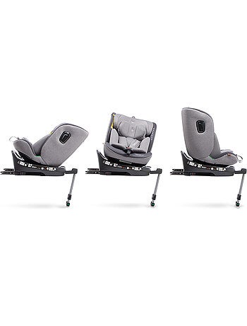 Cadeira de carro Aitana Ifix giratória com pé de apoio 40 - 150 cm Babyauto - GREY ANTHRACITE