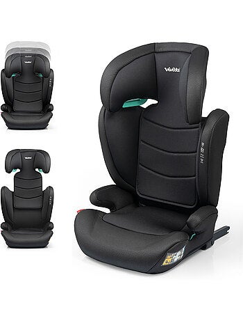 Cadeira de carro Bakan IFix 100 - 150 cm Vivitta - INTENSE BLACK