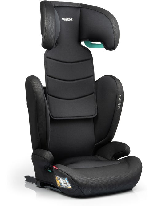 Cadeira de carro Bakan IFix 100 - 150 cm Vivitta - INTENSE BLACK - Kiabi Cadeira de carro Bakan IFix 100 - 150 cm Vivitta - INTENSE BLACK - Kiabi