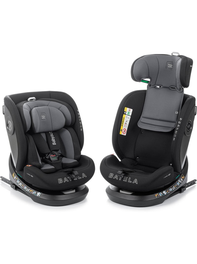 Cadeira de carro Batela I-fix 40 - 150 cm Babyauto - ASH GREY Cinza - Kiabi