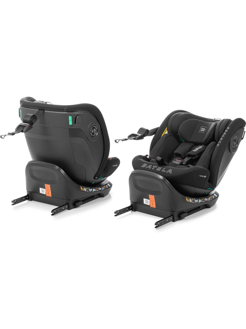 Cadeira de carro Batela I-fix 40 - 150 cm Babyauto - INTENSE BLACK Preto - Kiabi