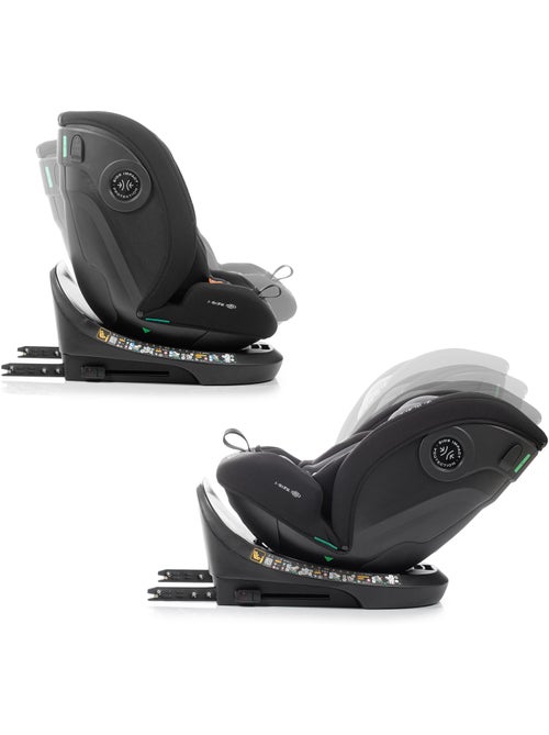 Cadeira de carro Batela I-fix 40 - 150 cm Babyauto - INTENSE BLACK - Kiabi Cadeira de carro Batela I-fix 40 - 150 cm Babyauto - INTENSE BLACK - Kiabi