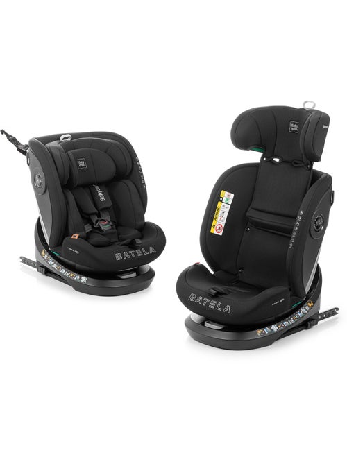 Cadeira de carro Batela I-fix 40 - 150 cm Babyauto - INTENSE BLACK - Kiabi Cadeira de carro Batela I-fix 40 - 150 cm Babyauto - INTENSE BLACK - Kiabi