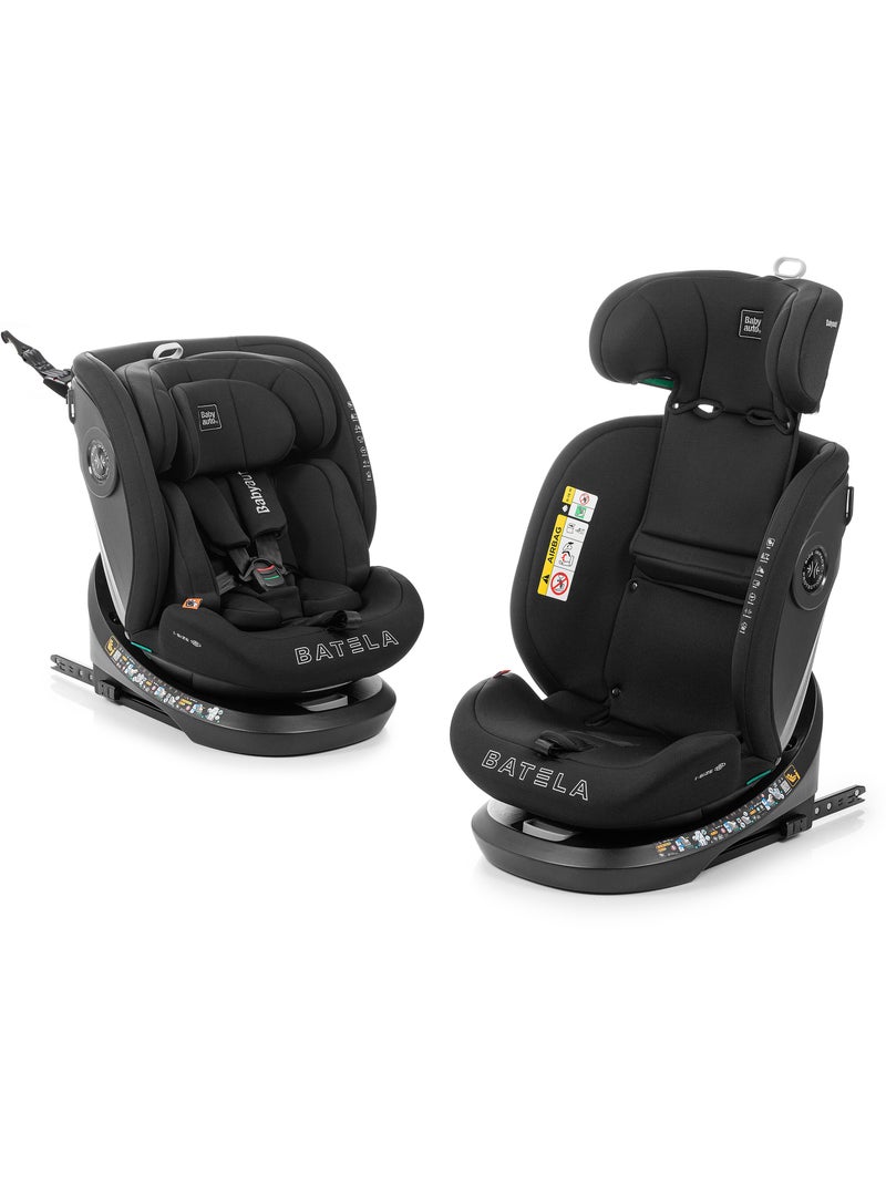 Cadeira de carro Batela I-fix 40 - 150 cm Babyauto - INTENSE BLACK Preto - Kiabi