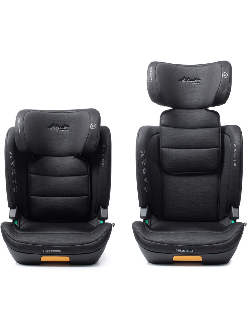 Cadeira de carro Capax Isize Isofix 100 - 150 cm Babyauto - BLACK LINE Preto - Kiabi